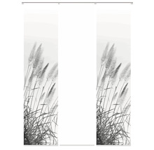 Store latéral en bambou avec motif d''herbes