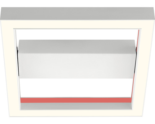 Plafonnier avec cadre rectangulaire