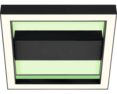 Plafonnier rectangulaire avec éclairage intégré