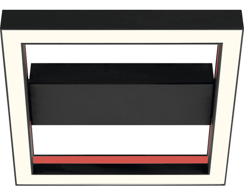 Plafonnier rectangulaire avec cadre LED