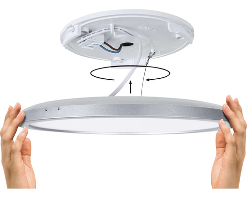 Montage d''un plafonnier LED