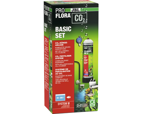 Kit de système de fertilisation au CO2 JBL PROFLORA CO² Basic U JBL ProFlora CO2 Basic Set pour la fertilisation des plantes d''aquarium