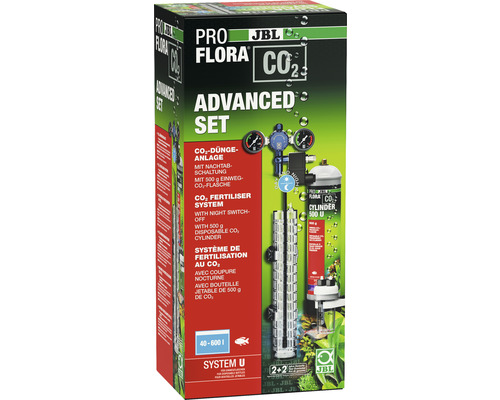 Kit de système de fertilisation au CO2 JBL PROFLORA CO² kit avancé U JBL ProFlora CO2 Advanced Set pour la fertilisation des plantes d''aquarium