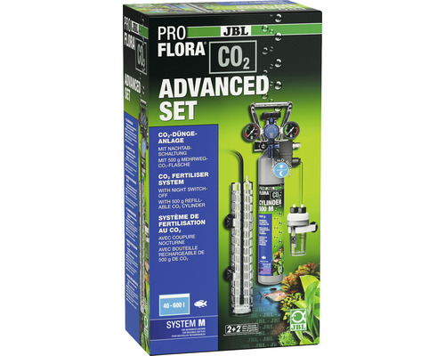 Kit de système de fertilisation au CO2 JBL PROFLORA CO² kit avancé M JBL ProFlora CO2 Advanced Set pour la fertilisation d''aquarium