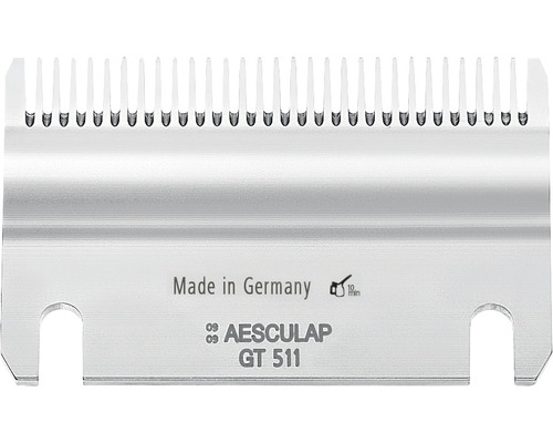 Schermesser Econom Aesculap GT511, Untermesser (31 Zähne) Aesculap GT 511 Scherkopf aus Deutschland