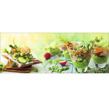 Tableau en verre Vegetable Bowl I 30x80 cm
