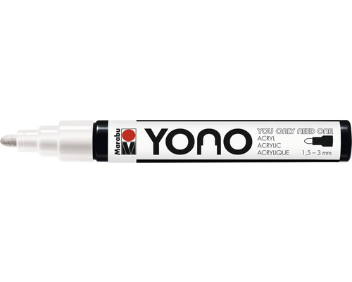 Marabu Yono Marker, weiß 070, 1,5-3 mm