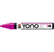 Marqueur Marabu Yono, rose vif néon 334, 1,5-3 mm-thumb-0