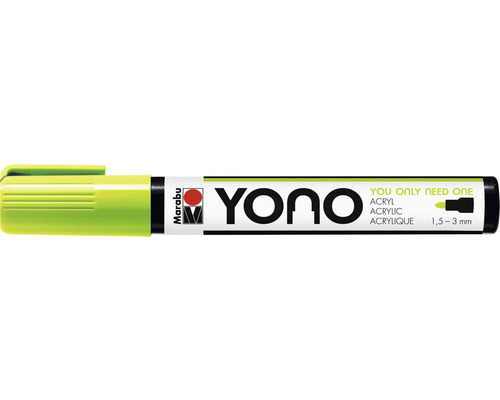 Marqueur acrylique Yono avec une largeur de trait de 1,5 à 3 millimètres