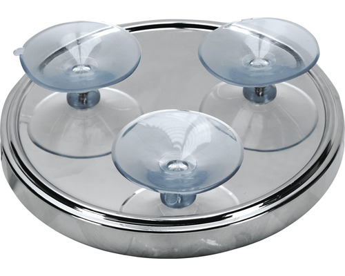 Étagère ronde avec ventouses pour la fixation