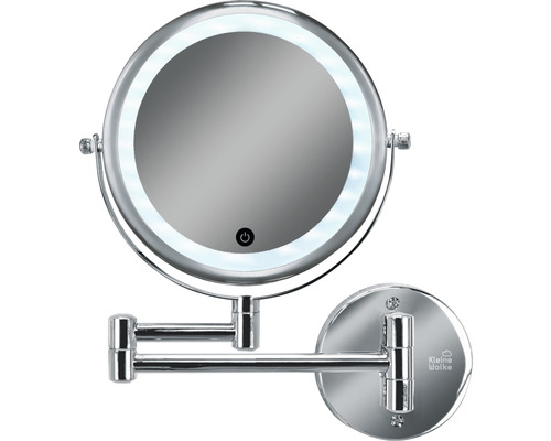 Beleuchteter Kosmetikspiegel zur Wandmontage