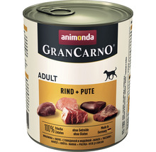 Hundefutter nass animonda Gran Carno Adult Rind & Pute 800 g-thumb-0