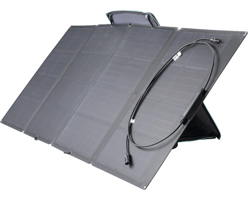 Module solaire Ecoflow 160 pliable 160 watts ouvert 68x157x2,4 cm pour les séries River et Delta