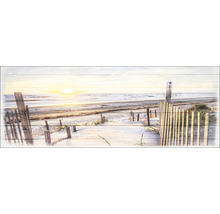 Leinwandbild Norderney 27x77 cm