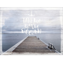 Tableau sur toile Take me to the ocean 57x77 cm-thumb-0