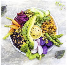 Leinwandbild Vegetable Bowl II 27x27 cm