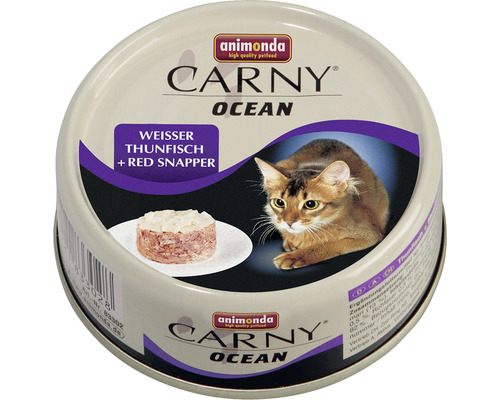 Pâtée pour chat animonda Carny Ocean thon/vivaneau 80 g
