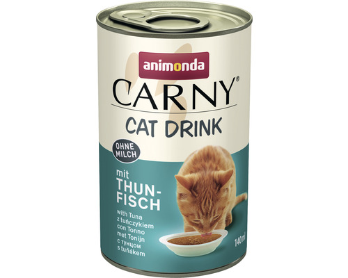 Boisson pour chat animonda Carny Cat Drink au thon 1 paquet 24x140 ml
