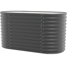 Hochbeet klassisch Vita 858 162,1 x 82,1 x 85,8 cm schwarz