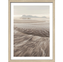 Gerahmtes Bild Ebbe und Flut IV 33x43 cm