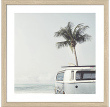 Gerahmtes Bild Surf Feeling I 33x33 cm