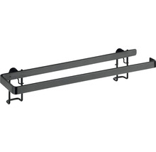 Porte essuie-tout Wenko Turbo-Loc Gala noir + adaptateur