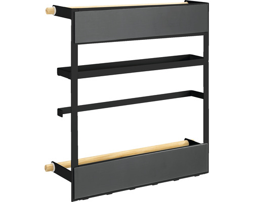 Étagère de cuisine magnétique Wenko Magna noir Étagère de cuisine magnétique Wenko Magna noir