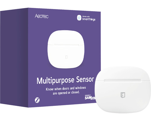Aeotec Multipurpose Sensor mit Verpackung