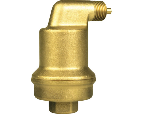 Spirotech grand ventilateur Spirotop filetage intérieur 1/2"10 bar 110 degrés AB050 Purgeur d''air automatique en laiton