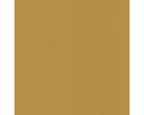 Papier peint intissé 452075 Kalahari & Salsa uni ocre Papier peint textile avec structure de tissu