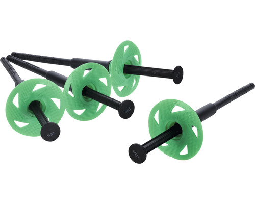 Plusieurs chevilles d''isolation avec rosace