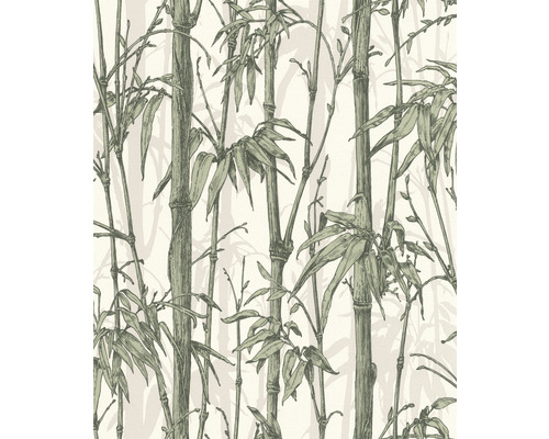 Papier peint intissé 484847 Florentine III bambou vert