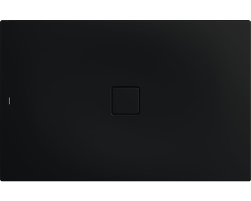 Receveur de douche KALDEWEI CONOFLAT 863-1 170 x 90 x 3.2 cm noir mat 467900010676 Receveur de douche noir avec écoulement carré