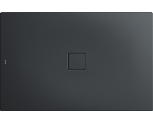 Duschwanne KALDEWEI CONOFLAT Secure Plus 860-1 160 x 90 x 3.2 cm cool grey 90 matt vollflächige Antirutschbeschichtung 467600012667 Rechteckige Duschwanne mit Ablaufgarnitur