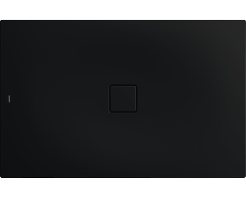 Receveur de douche KALDEWEI CONOFLAT 857-1 150 x 100 x 3.2 cm noir mat 467300010676 Receveur de douche noir avec drain carré