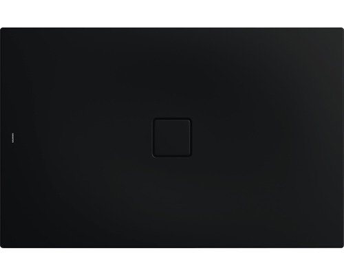 Duschwanne KALDEWEI CONOFLAT 795-1 140 x 90 x 3.2 cm schwarz matt 466500010676 Schwarze Duschwanne mit quadratischem Abfluss