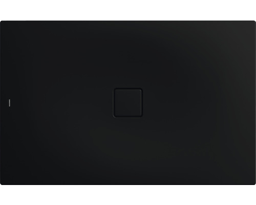 Duschwanne KALDEWEI CONOFLAT 793-1 130 x 100 x 3.2 cm schwarz matt 466300010676 Duschwanne aus Mineralguss mit quadratischem Ablauf
