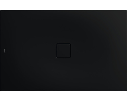 Duschwanne KALDEWEI CONOFLAT 792-1 130 x 90 x 3.2 cm schwarz matt 466200010676 Duschwanne aus Mineralguss mit quadratischem Ablauf