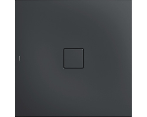 Duschwanne KALDEWEI CONOFLAT Secure Plus 790-1 120 x 120 x 3.2 cm cool grey 90 matt vollflächige Antirutschbeschichtung 466000012667 Quadratische Duschwanne mit Ablauf