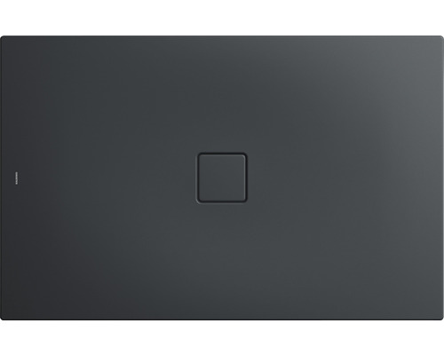 Duschwanne KALDEWEI CONOFLAT Secure Plus 789-1 120 x 100 x 3.2 cm cool grey 90 matt vollflächige Antirutschbeschichtung 465900012667 Duschwanne aus Mineralguss mit quadratischem Ablauf