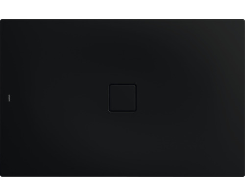 Duschwanne KALDEWEI CONOFLAT 788-1 110 x 90 x 3.2 cm schwarz matt 465800010676 Kaldewei Duschfläche mit Ablauf