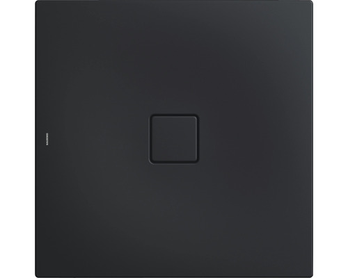 Duschwanne KALDEWEI CONOFLAT Secure Plus 786-1 100 x 100 x 3.2 cm warm grey 85 matt vollflächige Antirutschbeschichtung 465600012674 Duschwanne aus Mineralguss mit quadratischer Form und Ablauf