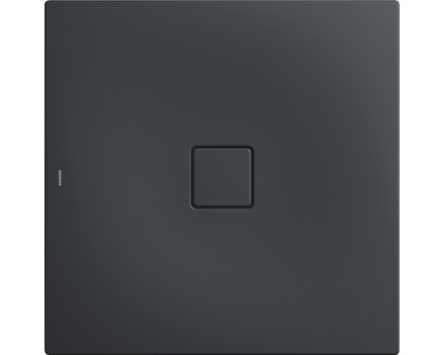 Duschwanne KALDEWEI CONOFLAT Secure Plus 783-1 90 x 90 x 3.2 cm cool grey 90 matt vollflächige Antirutschbeschichtung 465300012667 Quadratische Duschwanne mit Ablaufgarnitur