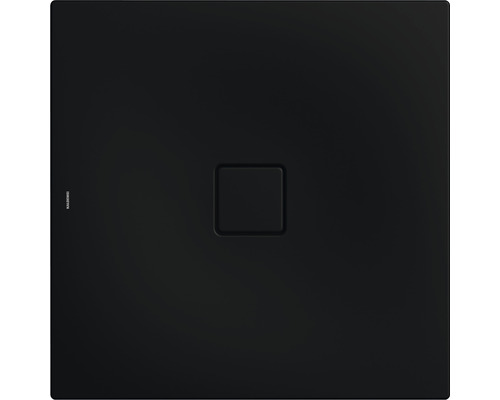 Duschwanne KALDEWEI CONOFLAT 783-1 90 x 90 x 3.2 cm schwarz matt 465300010676 Quadratische Duschwanne mit mittigem Ablauf