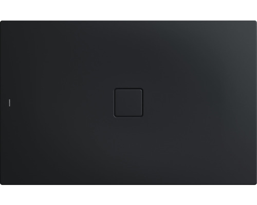 Receveur de douche KALDEWEI CONOFLAT Secure Plus 781-1 100 x 80 x 3.2 cm warm grey 85 mat surface entièrement antidérapante 465100012674 Receveur de douche noir avec drain carré