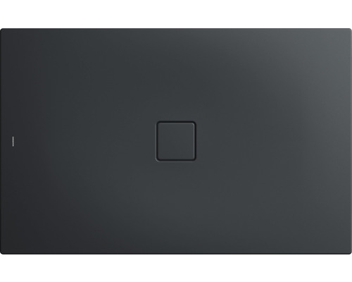 Receveur de douche KALDEWEI CONOFLAT 781-1 100 x 80 x 3.2 cm cool grey 90 mat 465100010667 Receveur de douche en fonte minérale avec écoulement carré