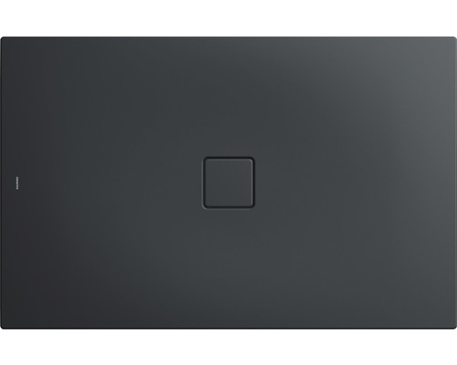 Duschwanne KALDEWEI CONOFLAT Secure Plus 780-1 90 x 80 x 3.2 cm cool grey 90 matt vollflächige Antirutschbeschichtung 465000012667 Rechteckige Duschwanne aus Mineralguss mit quadratischem Abfluss