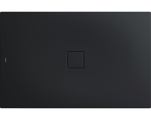 Receveur de douche KALDEWEI CONOFLAT Secure Plus 780-1 90 x 80 x 3.2 cm warm grey 85 mat surface entièrement antidérapante 465000012674 Receveur de douche noir avec bonde carrée