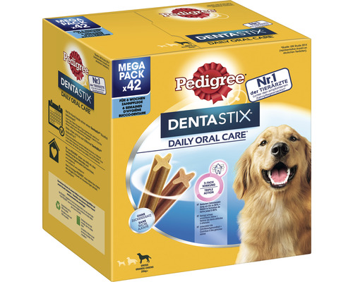Friandises pour chiens Pedigree Dentastix Oral Maxi 42 pièces 1,8 kg friandises à mâcher