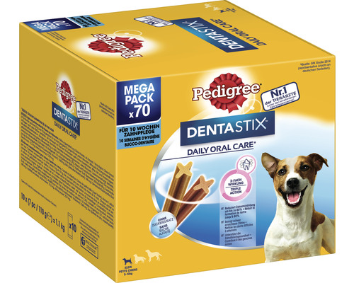 Friandises pour chiens Pedigree Dentastix Oral Mini 70 pièces 1,35 kg friandises à mâcher